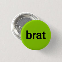 Brat moderna tipografia verde limão negro legal