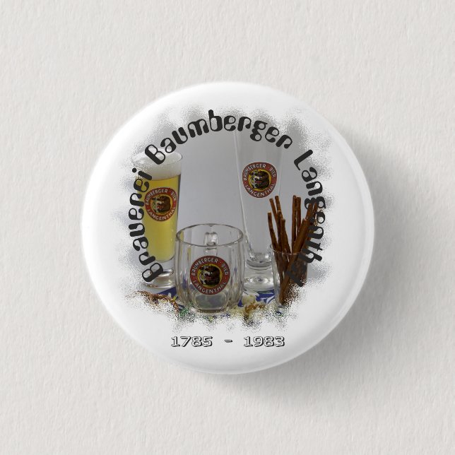 Bóton Redondo 2.54cm Brauerei Baumberger Langenthal Buttons (Frente)