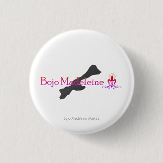 Bóton Redondo 2.54cm Brilho Pequeno Botão Bojo Pin