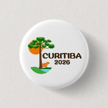 Broche da Convenção Internacional de Curitiba Bras