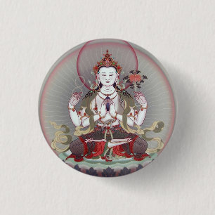 Bóton Redondo 2.54cm buddha
