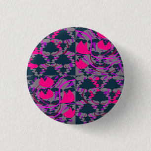 Bóton Redondo 2.54cm Bulbos de tulipas Rosas