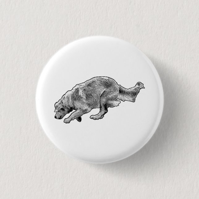 Bóton Redondo 2.54cm Burst Pequeno Espetacular (Frente)