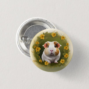Bóton Redondo 2.54cm ButterCup Pig,
