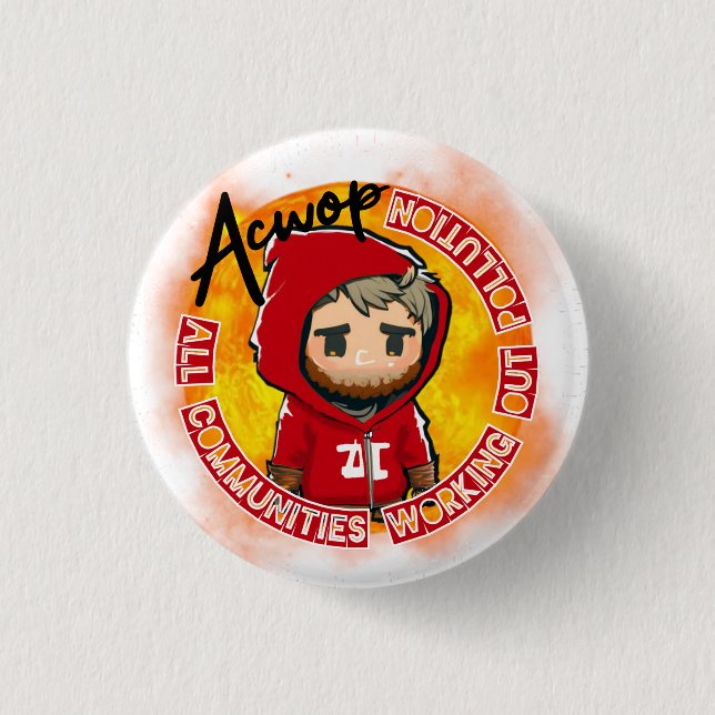 Bóton Redondo 2.54cm Button (Frente)