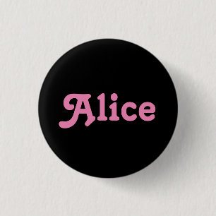 Bóton Redondo 2.54cm Button Alice
