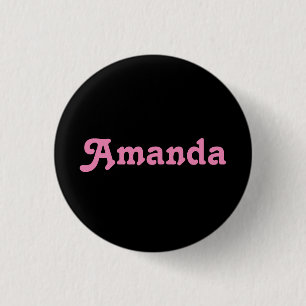 Bóton Redondo 2.54cm Button Amanda