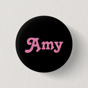 Bóton Redondo 2.54cm Button Amy