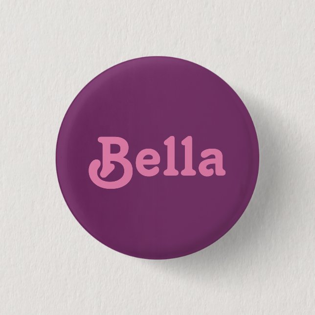 Bóton Redondo 2.54cm Button Bella (Frente)