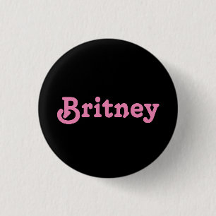 Bóton Redondo 2.54cm Button Britney