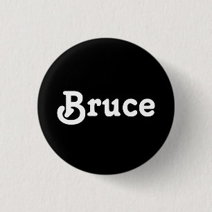 Bóton Redondo 2.54cm Button Bruce