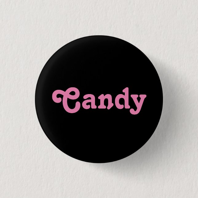 Bóton Redondo 2.54cm Button Candy (Frente)