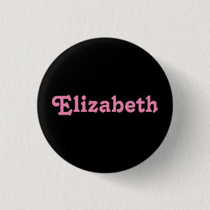 Bóton Redondo 2.54cm Button Elizabeth