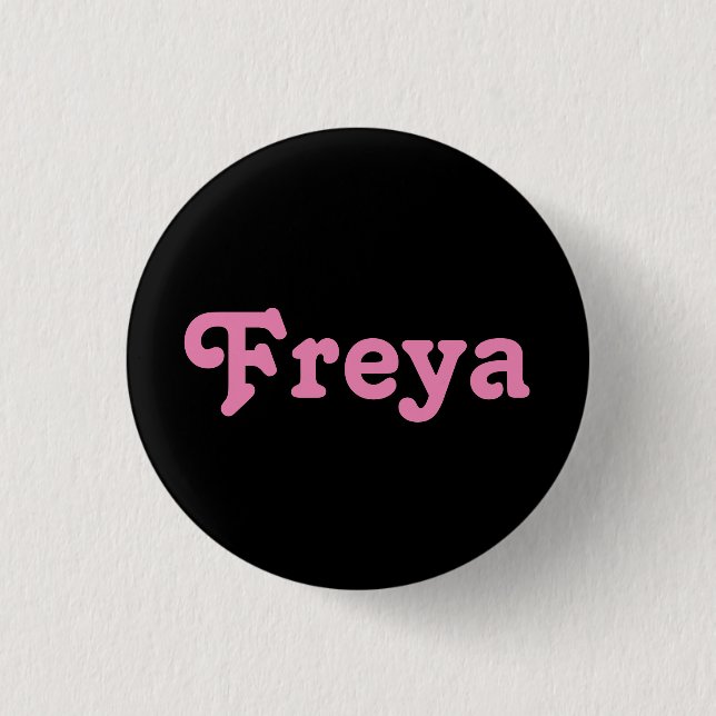 Bóton Redondo 2.54cm Button Freya (Frente)