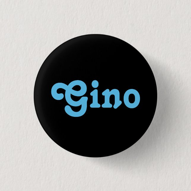Bóton Redondo 2.54cm Button Gino (Frente)