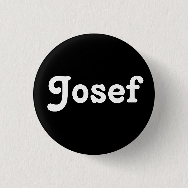 Bóton Redondo 2.54cm Button Josef (Frente)