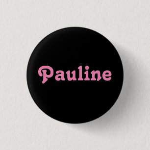 Bóton Redondo 2.54cm Button Pauline