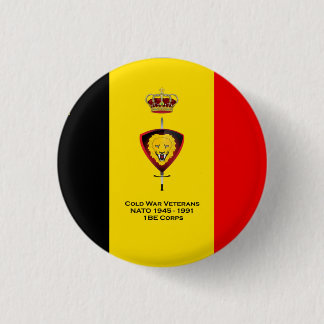 Bóton Redondo 2.54cm Button small patriotic CWVN