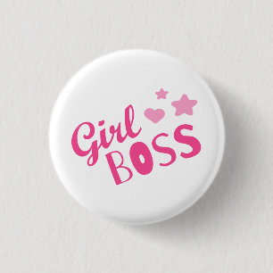 Bóton Redondo 2.54cm Cabeceira Na moda cor-de-rosa com marca personaliz