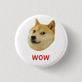 Bóton Redondo 2.54cm Cachorro Que Shiba Shibe Inu