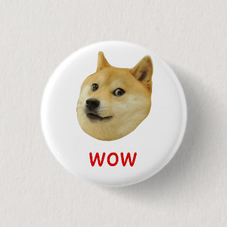 Bóton Redondo 2.54cm Cachorro Que Shiba Shibe Inu