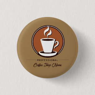 Bóton Redondo 2.54cm Café compro profissional de café expresso