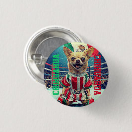 BÓTON REDONDO 2.54CM CAMPEÃO CHIHUAHUA