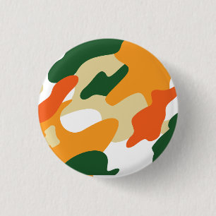 Bóton Redondo 2.54cm camuflagem