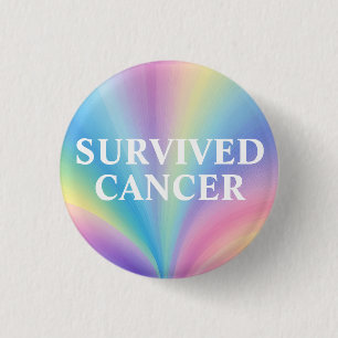 Bóton Redondo 2.54cm cancer sobrevivido
