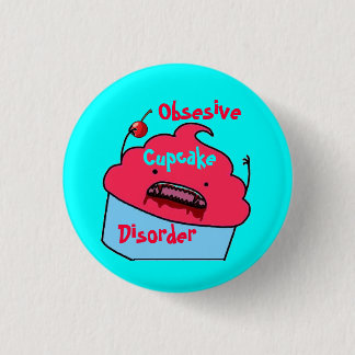 Bóton Redondo 2.54cm Cannibal Cupcake button
