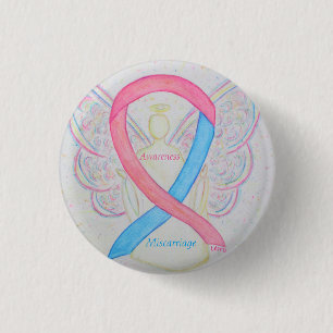 Bóton Redondo 2.54cm Capas de Arte Personalizadas do Anjo para Sensibil