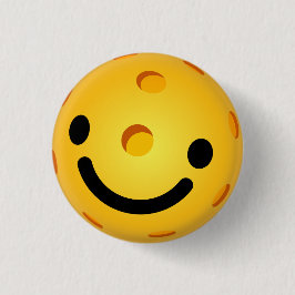 Bóton Redondo 2.54cm Cara do botão de Pickleball mini