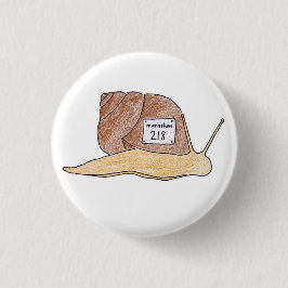 Bóton Redondo 2.54cm caracol