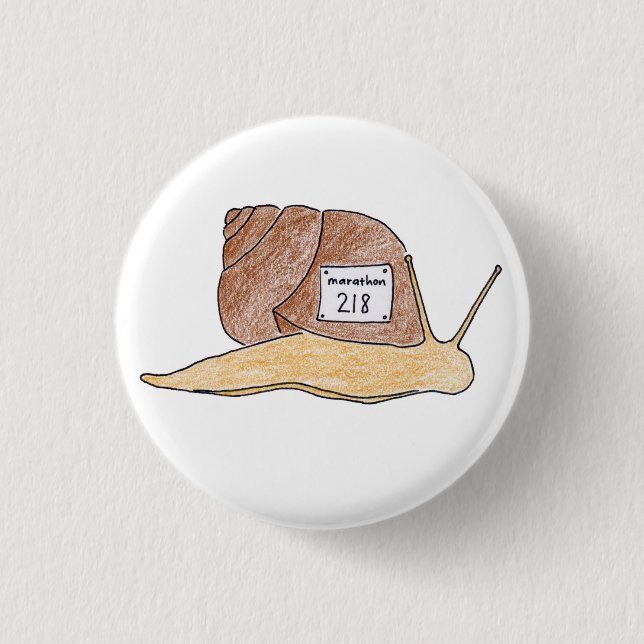 Bóton Redondo 2.54cm caracol (Frente)