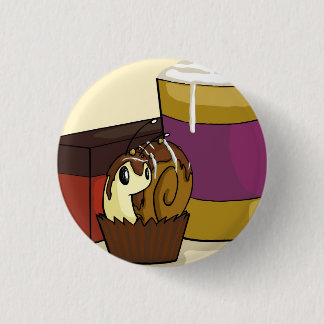 Bóton Redondo 2.54cm Caracol da trufa