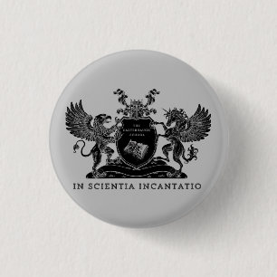Bóton Redondo 2.54cm Carterhaugh Dark Academia Button
