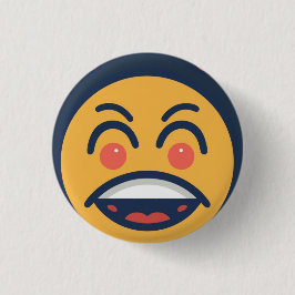 Bóton Redondo 2.54cm Cartografia engraçada