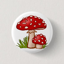 Cartoon Red Mushroom