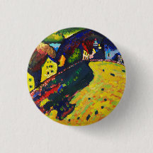 Casas Wassily Kandinsky em Murnau. Expressionismo
