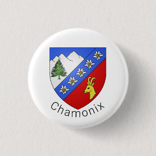 Bóton Redondo 2.54cm Chamonix casaco de braços