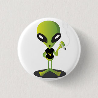Bóton Redondo 2.54cm Chapa alíen