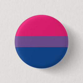 Bóton Redondo 2.54cm Chapa Bandera Bisexual - Love is Love