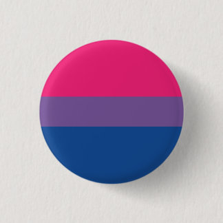 Bóton Redondo 2.54cm Chapa Bandera Bisexual - Love is Love