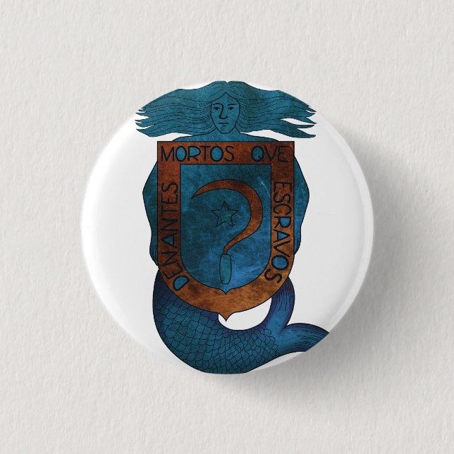 Bóton Redondo 2.54cm Chapa Denantes mortos... (Frente)