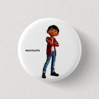 BÓTON REDONDO 2.54CM CHAPA PARA GENTE LLAMADA MIGUEL