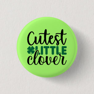 Bóton Redondo 2.54cm Charm-60277, Pequeno Trevo