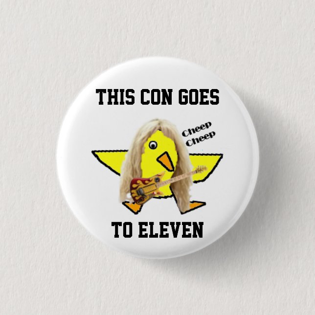 Bóton Redondo 2.54cm cheapcon 11 (Frente)