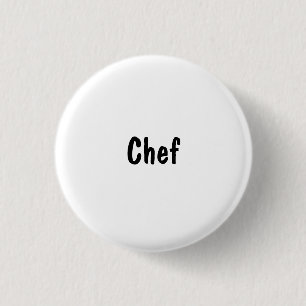 Bóton Redondo 2.54cm Chef