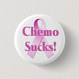 Bóton Redondo 2.54cm Chemo suga o botão do cancro da mama