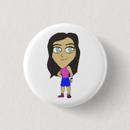 Bóton Redondo 2.54cm chibi